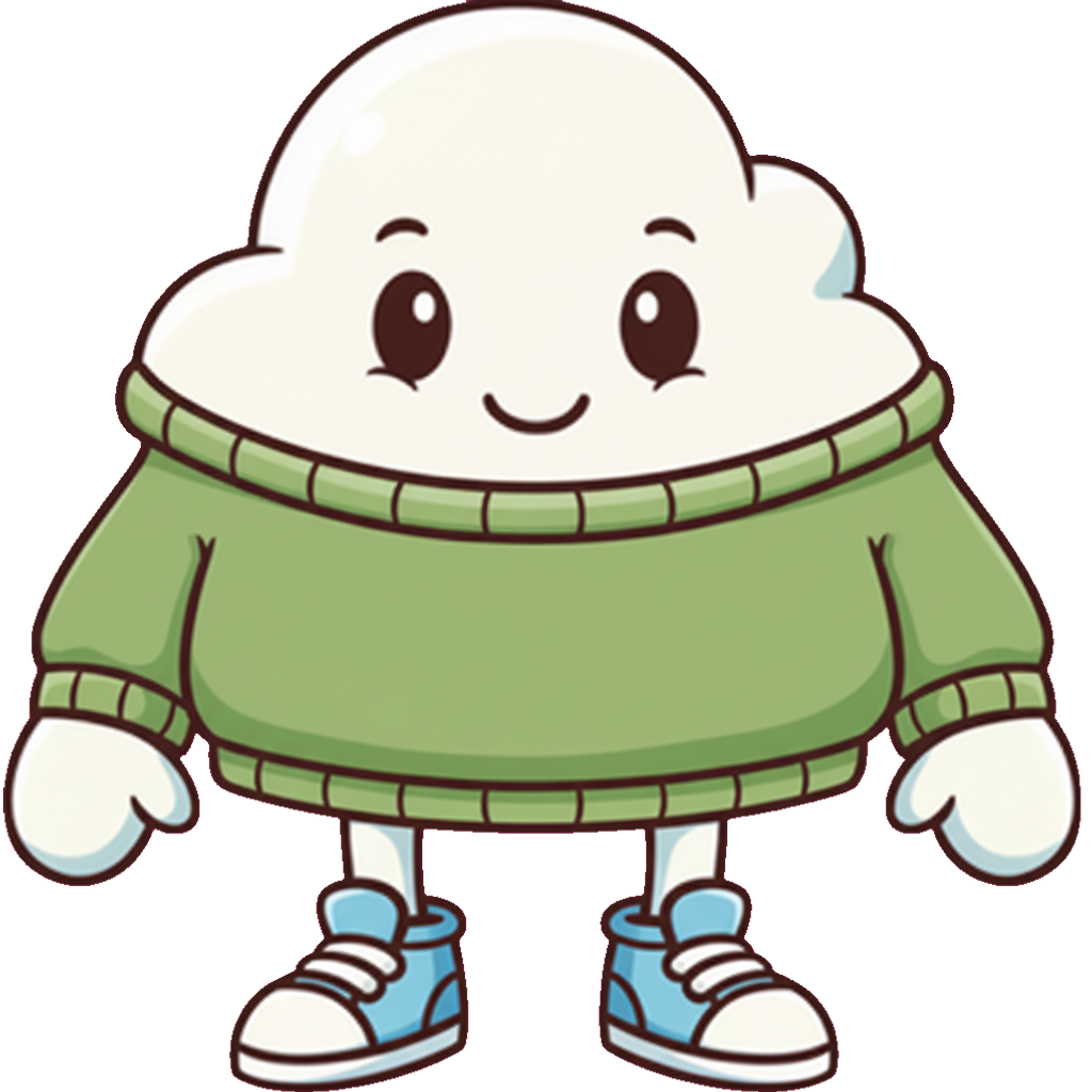 Plumi in a light layer